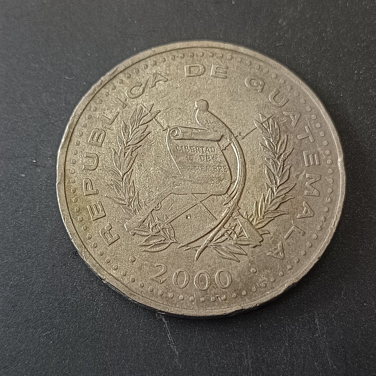 25 Centavos 2000 - Guatemala
