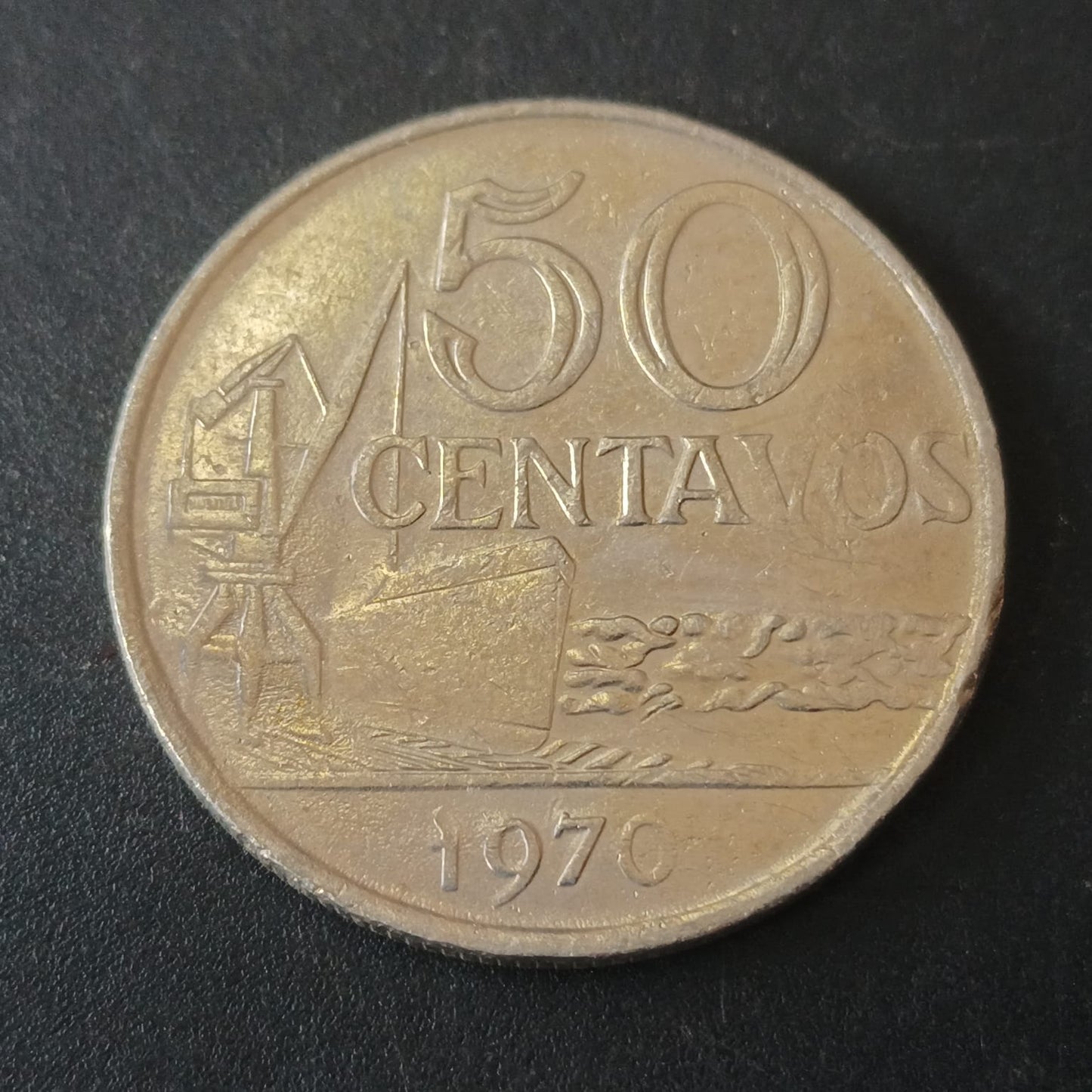 50 Centavos (1970-1975) - Brazil