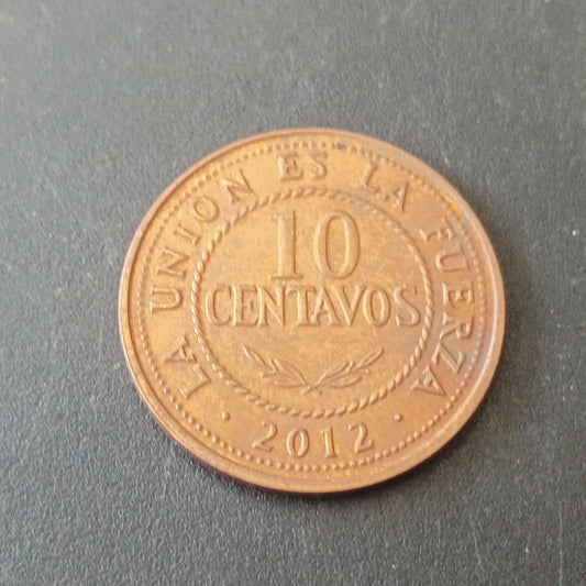 10 Centavos 2012 - Bolivia