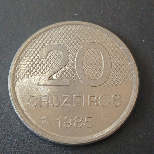 20 Cruzeiros 1985 - Brazil