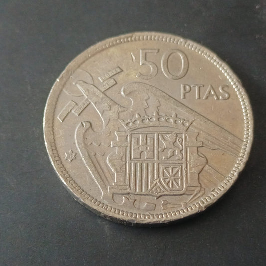 50 Pesetas 1957 - Spain