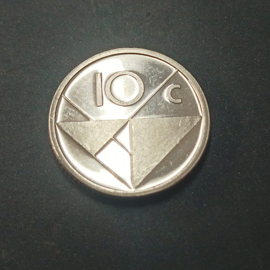 10 Cents 2025 UNC - Aruba
