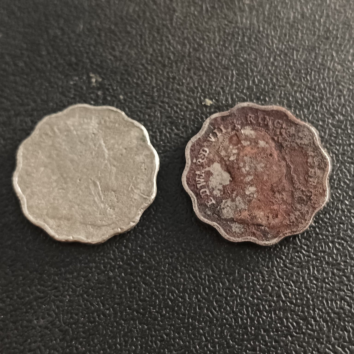 1 Anna 1908 & 1909 Edward (Ref : AUC2009)