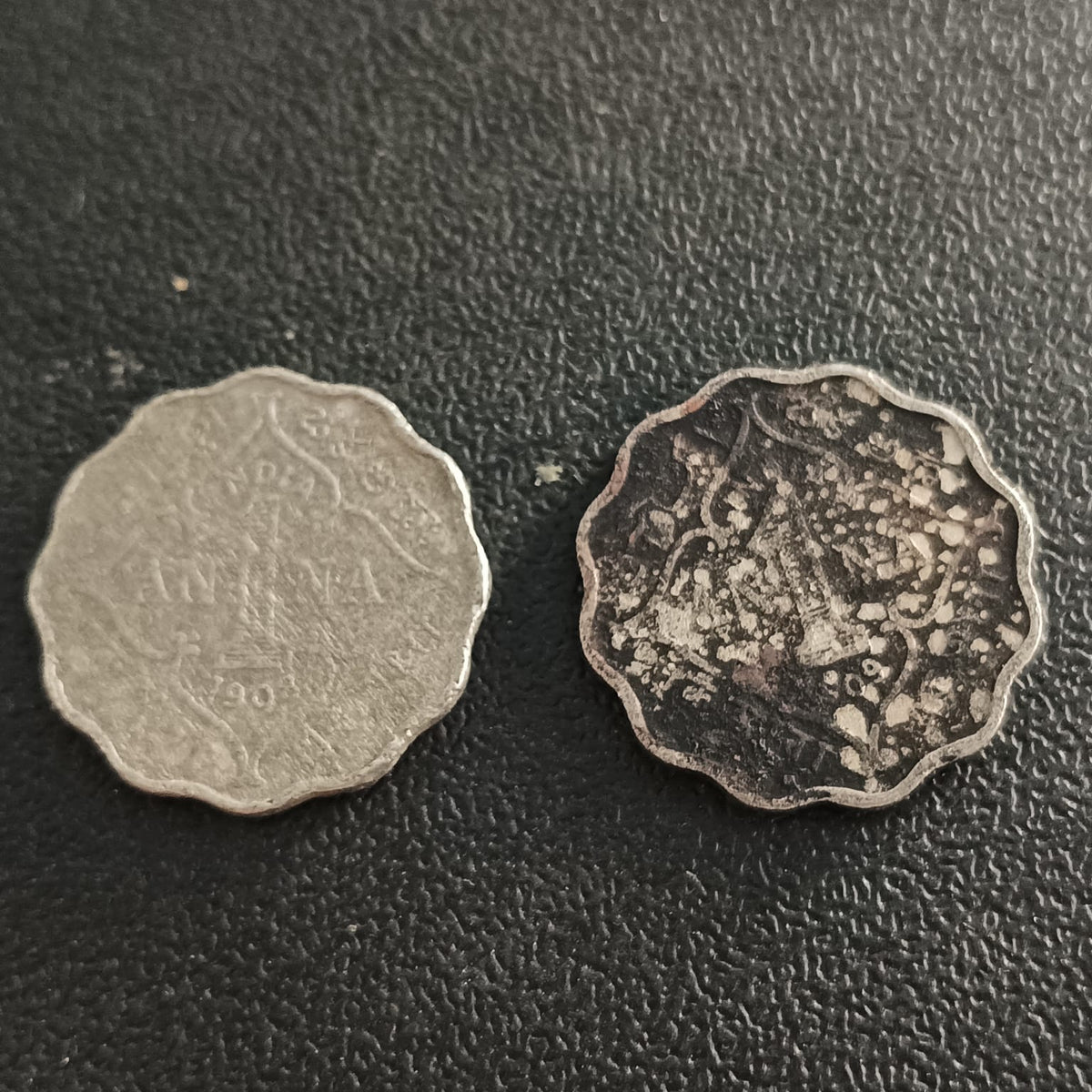 1 Anna 1908 & 1909 Edward (Ref : AUC2009)