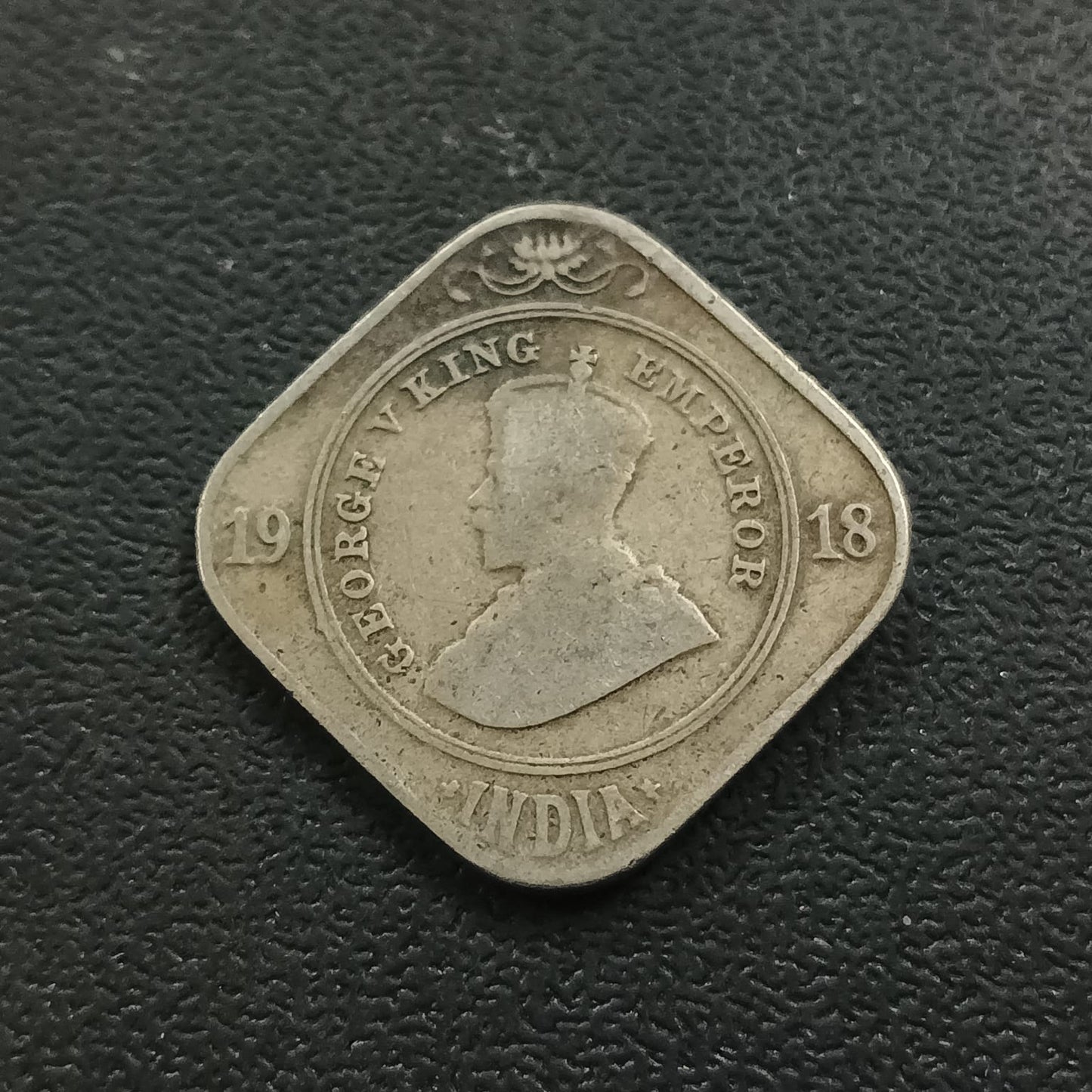 2 Anna 1918 Calcutta (Ref : AUC0738)