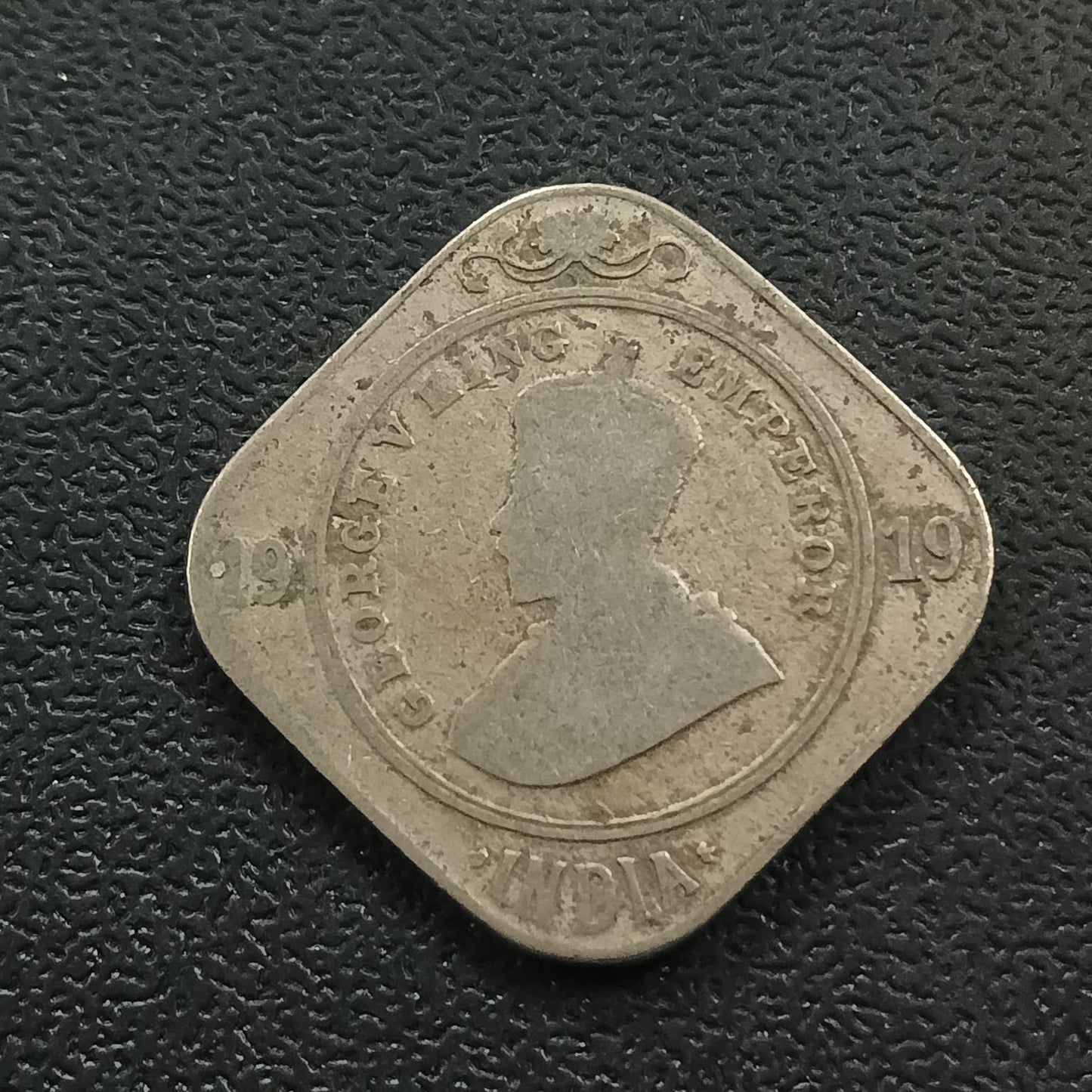 2 Anna 1919 Calcutta  (Ref : AUC0743)