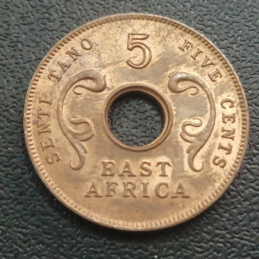 5 Cents 1964 XF+ - East Africa (Ref : AUC0749)