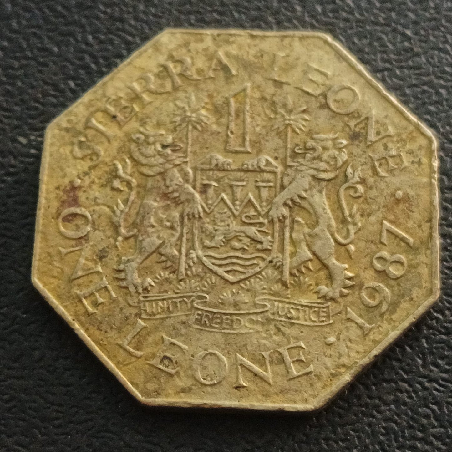 1 leone 1987 - Sierra leone (Ref : AUC0754)
