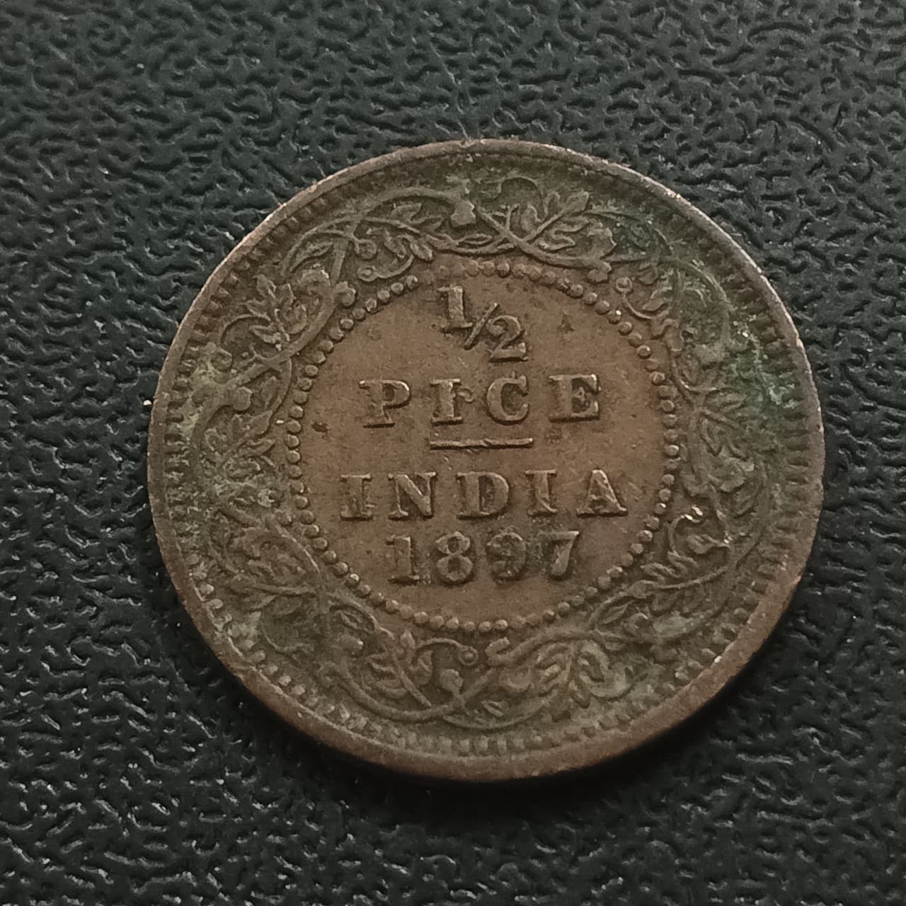 1/2 Pice 1897 Victoria - (Ref : AUC0916)
