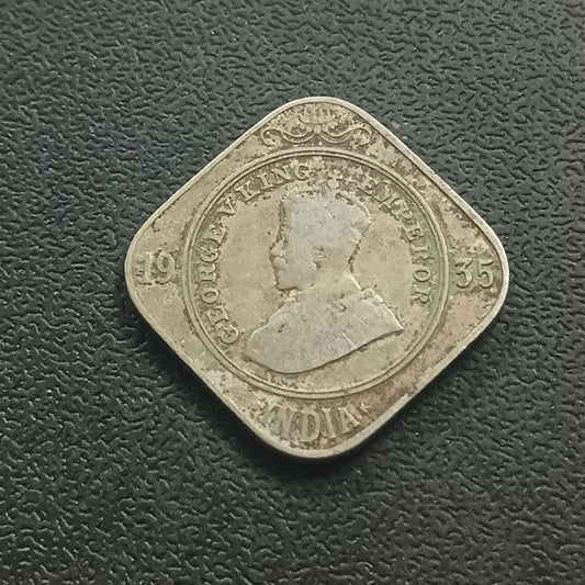 2 Anna 1935 Bombay - (Ref : AUC0992)