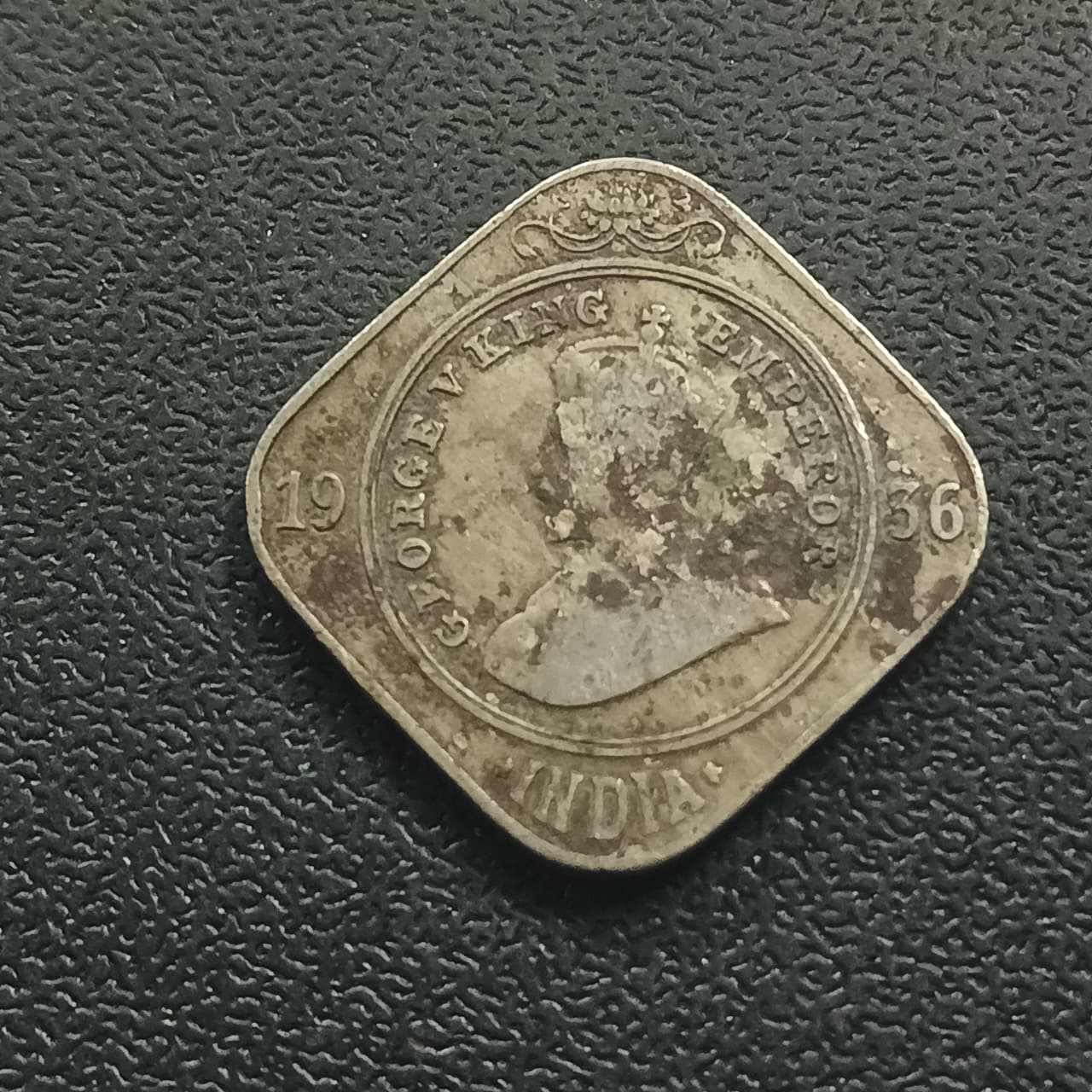 2 Anna 1936 Bombay - (Ref : AUC0995)