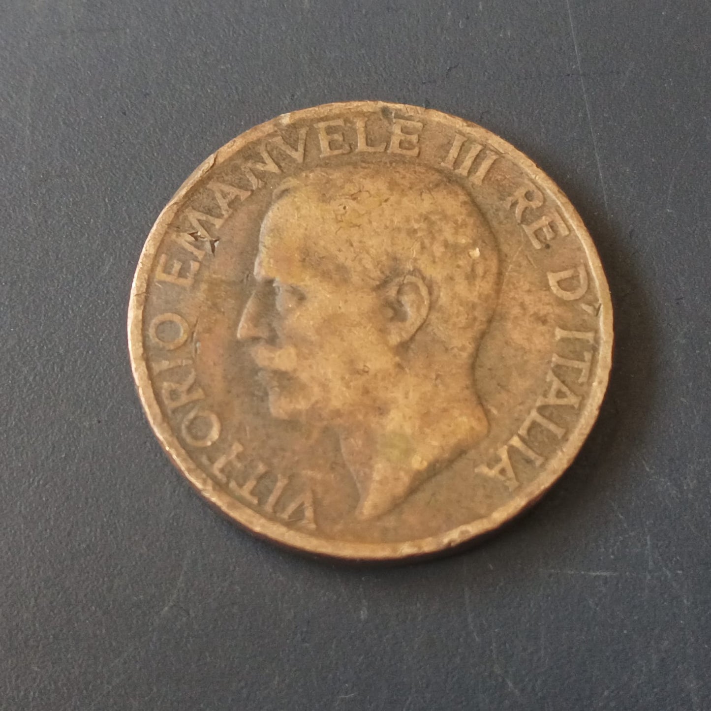 10 Centesimi (Victor Emmanuel III) 1924 - Italy (Ref : AUC1038)