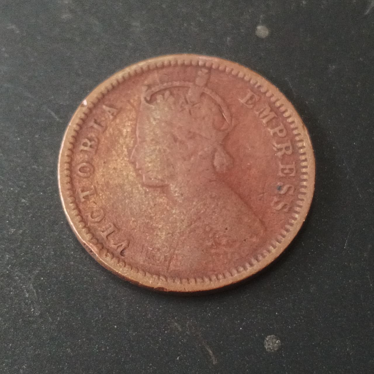 1/12 Anna 1893 Victoria Scarce (Ref : AUC1369)