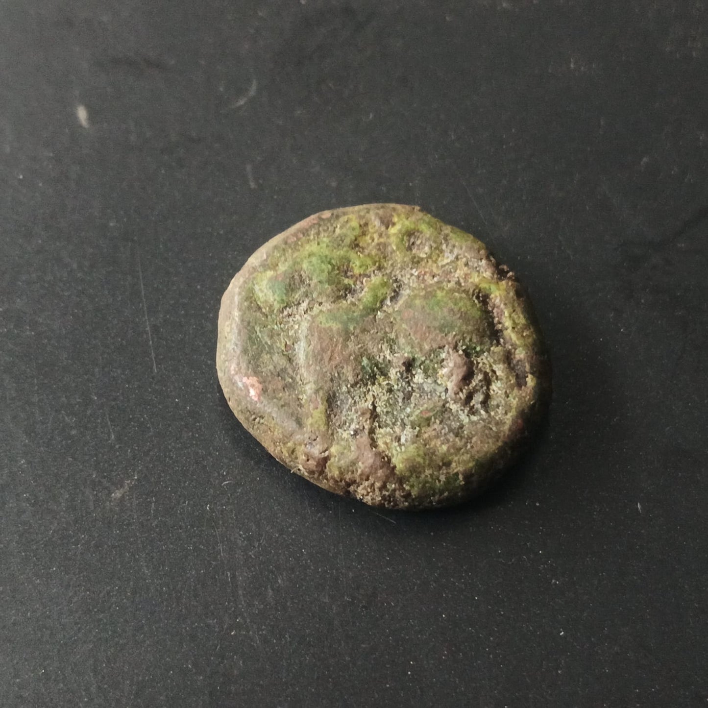 1 Kasu - Deva Raya II ND (424AD-1446AD (Bull Facing Left) - Empire of Vijaynagara (Ref : AUC1427)