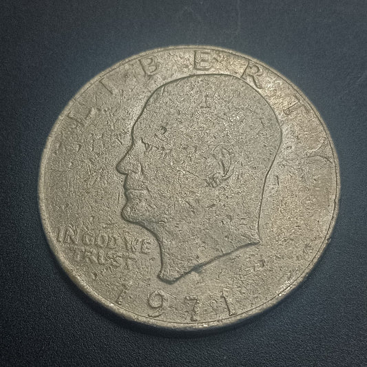 1 Dollar "Eisenhower Dollar" 1971 - U.S.A (Ref: AUC1629)