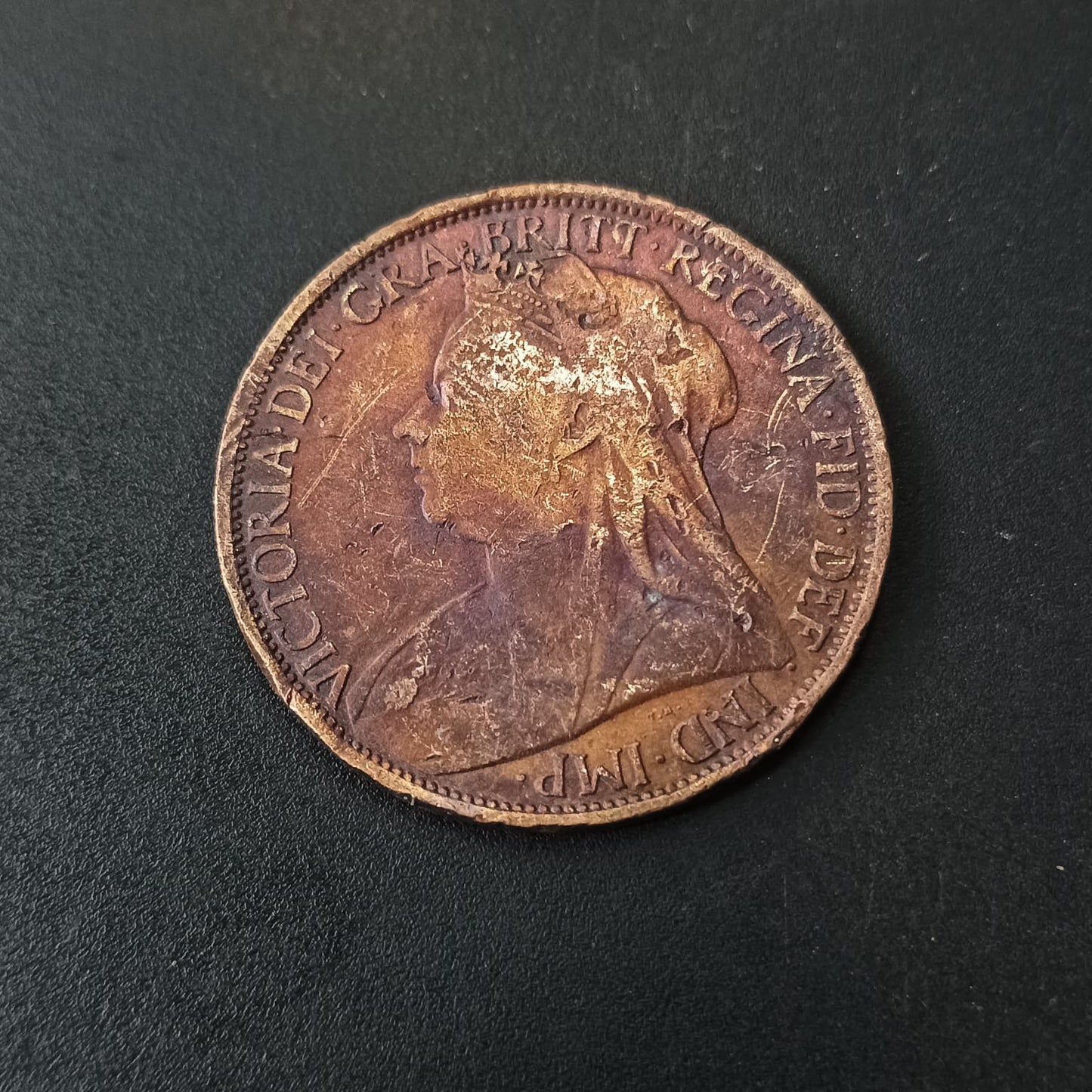 1 Penny 1895 Victoria - United Kingdom (Ref: AUC1660)