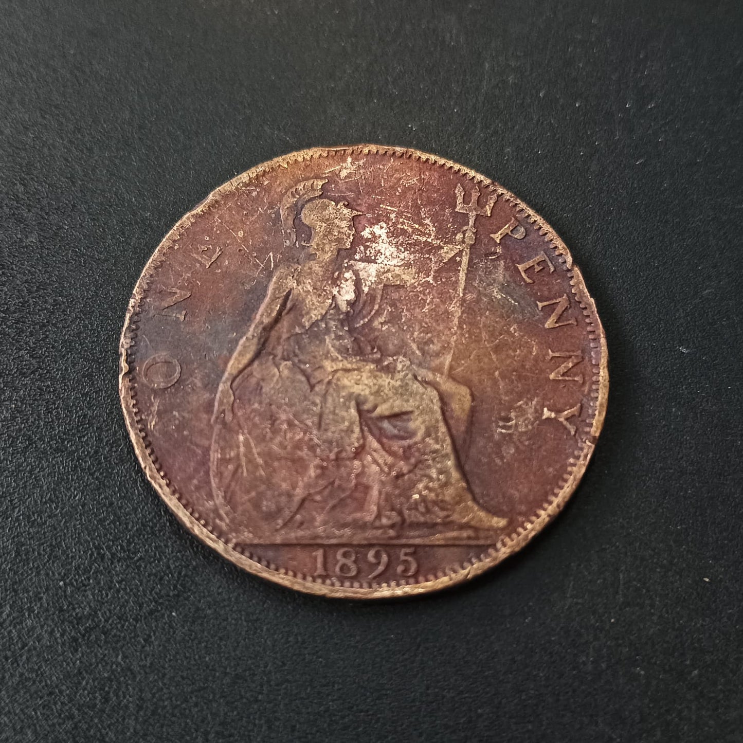 1 Penny 1895 Victoria - United Kingdom (Ref: AUC1660)