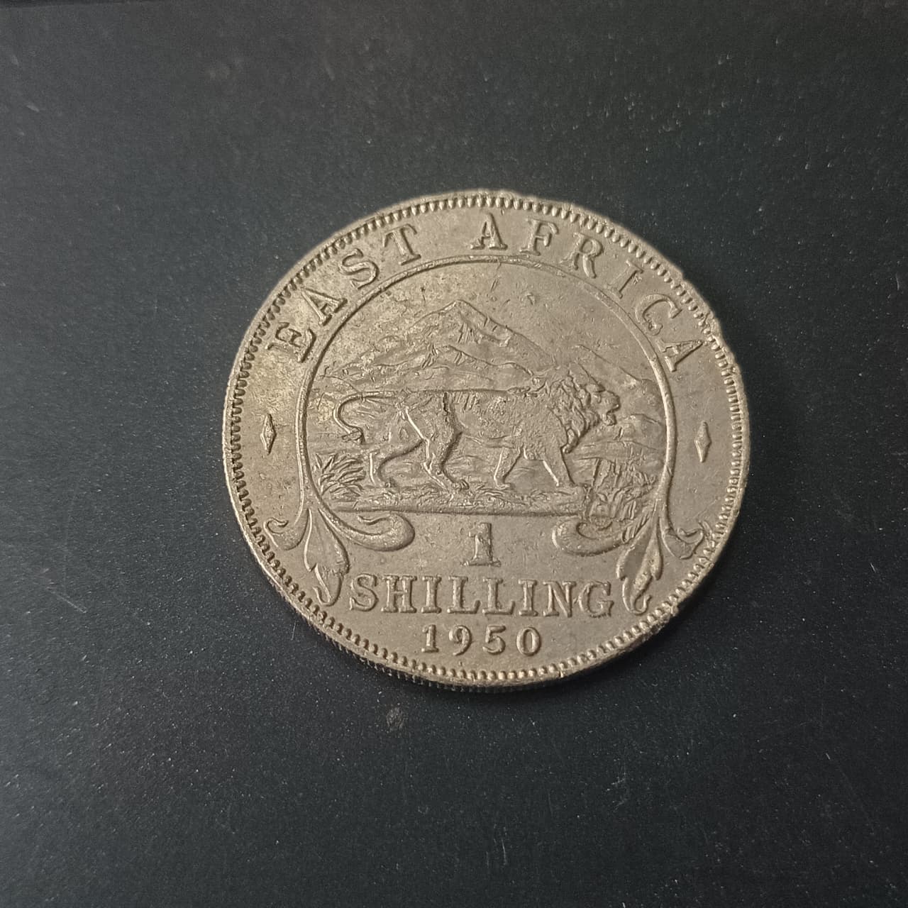 1 Shilling 1950 - East Africa (Ref: AUC1665)