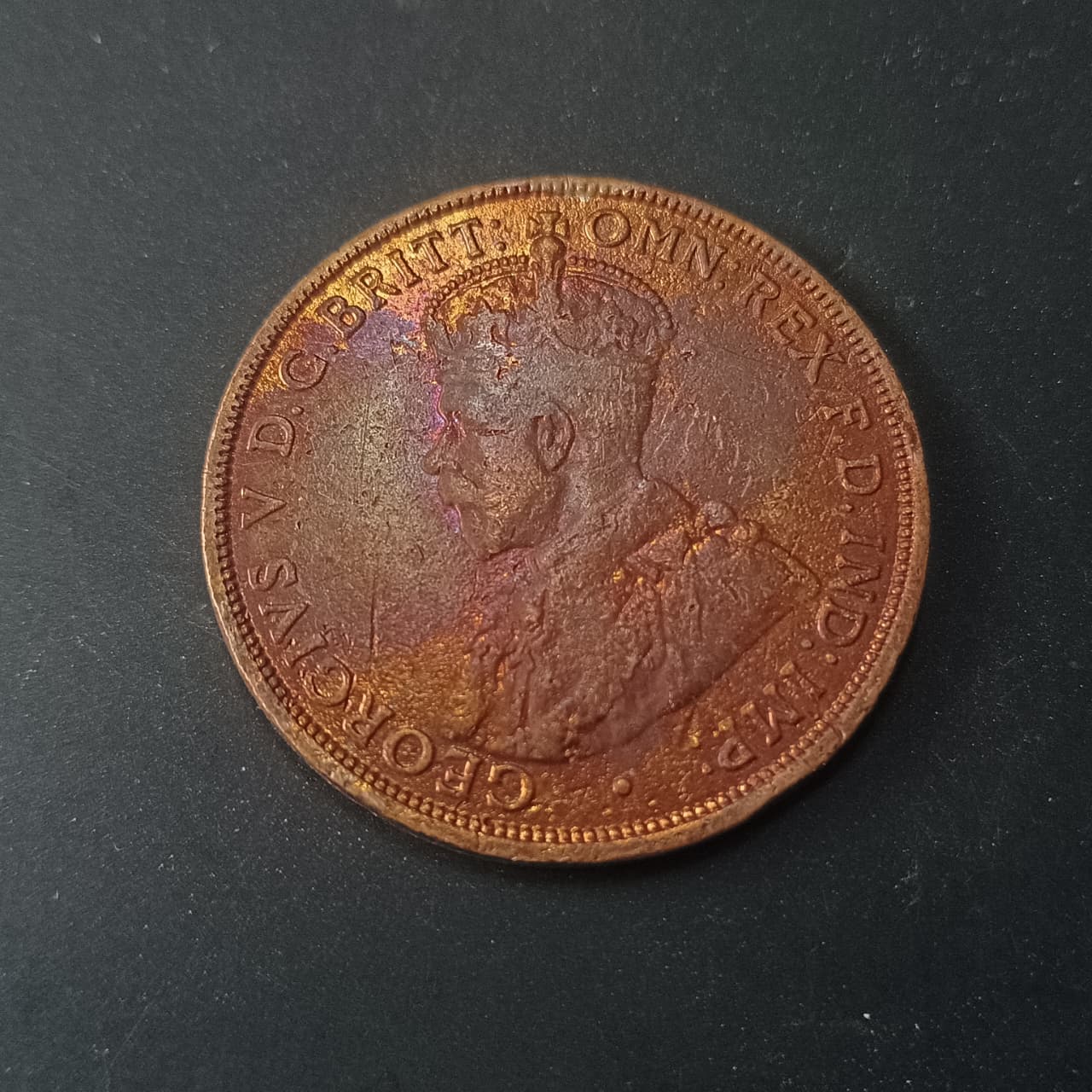 1 Penny 1919 - George VI - Australia (Ref: AUC1666)