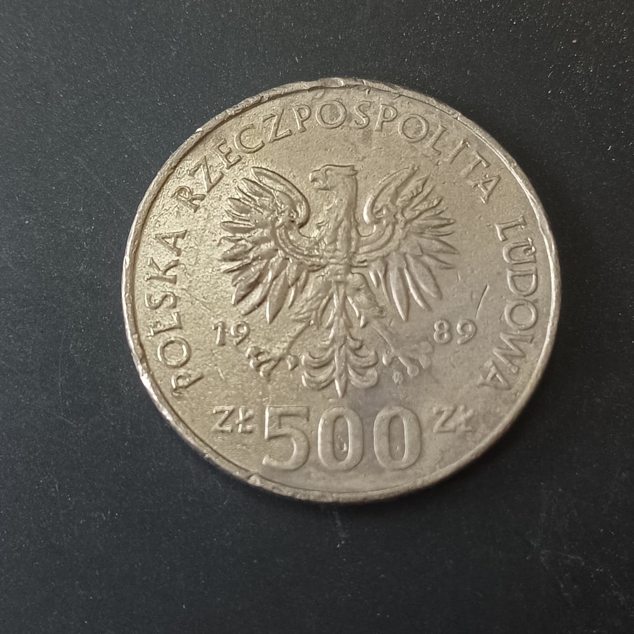 500 Zlotys 1989 - 50th Anniversary of Defensive War of Poland - Poland (Ref: AUC1689)