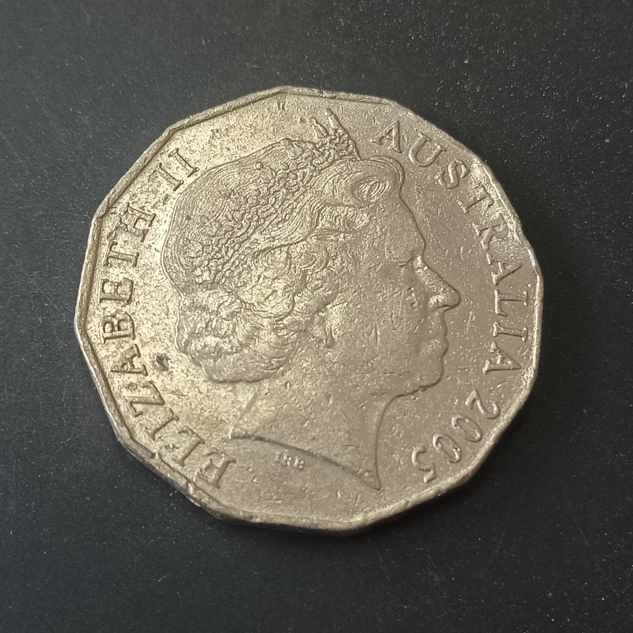 50 Cents 2005 - 60th Anniversary of World War II - Remembrance - Australia (Ref: AUC1690)