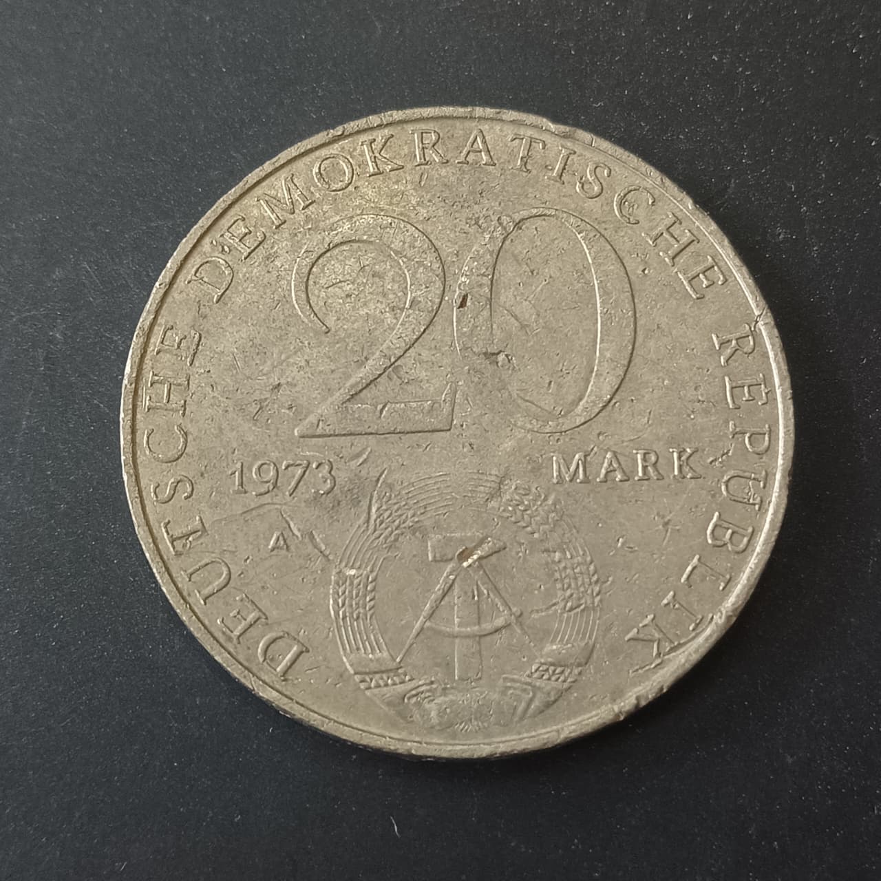 20 Mark 1973 - 70th anniversary of Birth of Otto Grotewohl, - Germany (Ref: AUC1694)