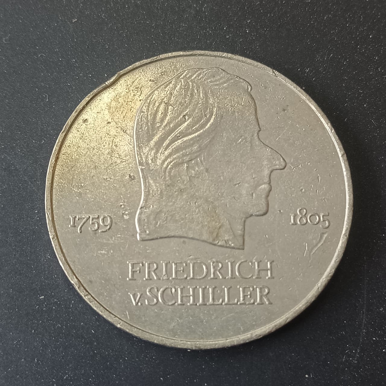 20 Mark 1972 - Friedrich von Schiller- (Ref: AUC1697)