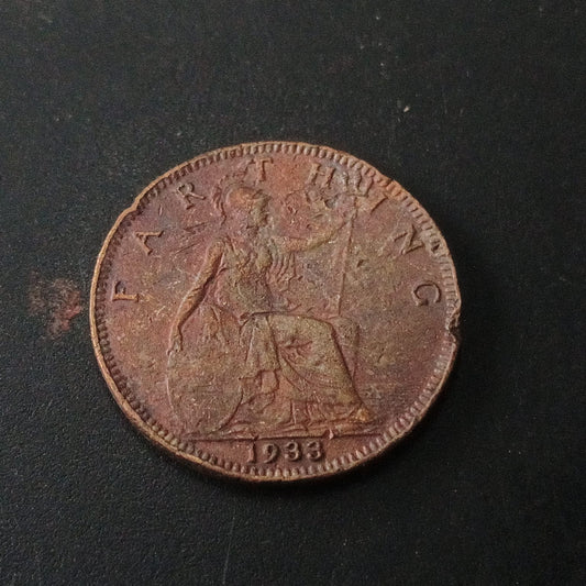 1 Farthing 1933- George V - United Kingdom (Ref: AUC1703)