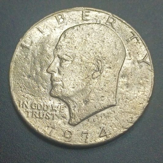 1 Dollar 1974 (Eisenhover Dollar) - United States of America (Ref: AUC1707)