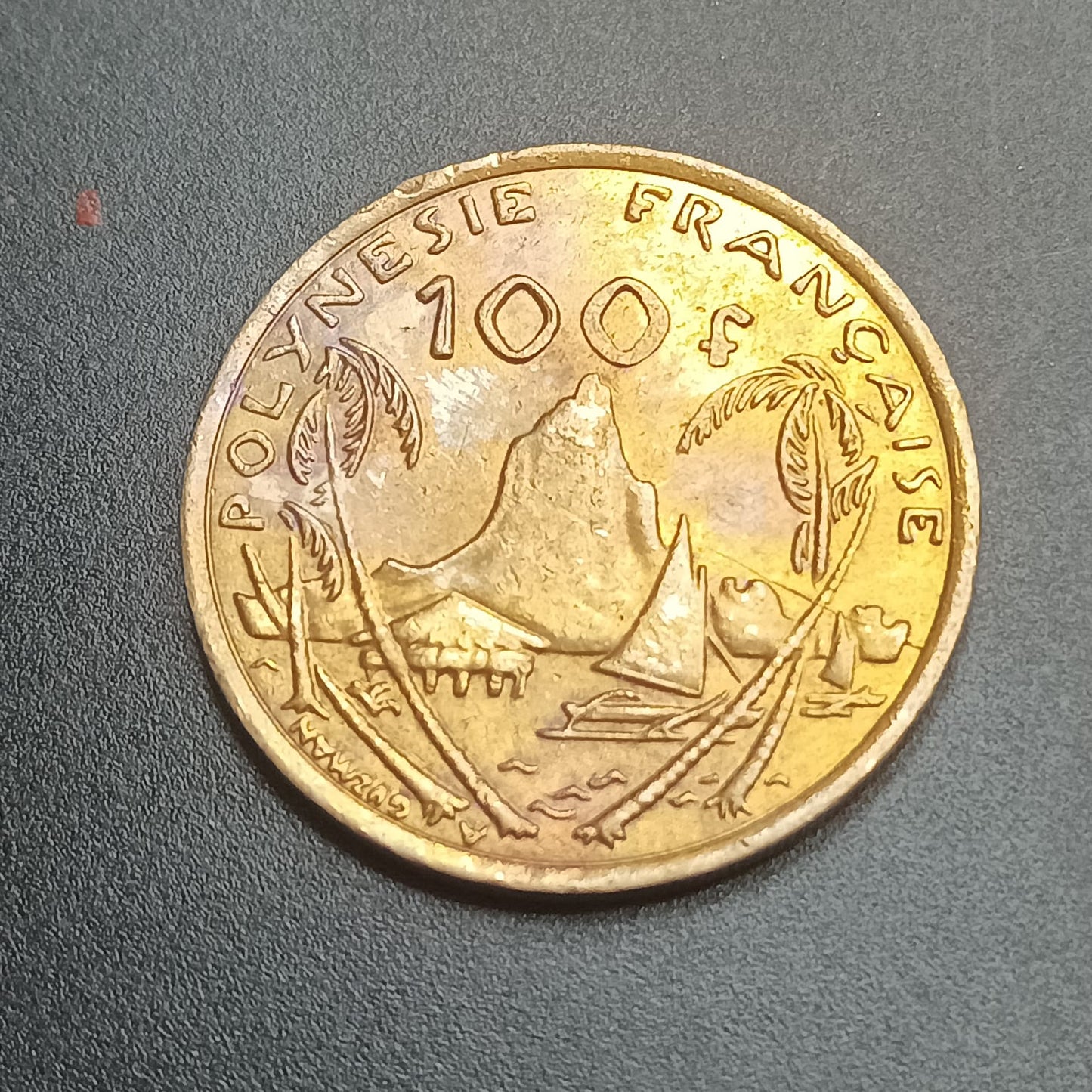 100 Francs 2004 Scarce - French polynesia (Ref : AUC1710)