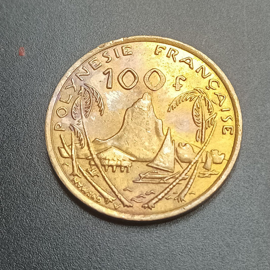 100 Francs 2004 Scarce - French polynesia (Ref : AUC1710)
