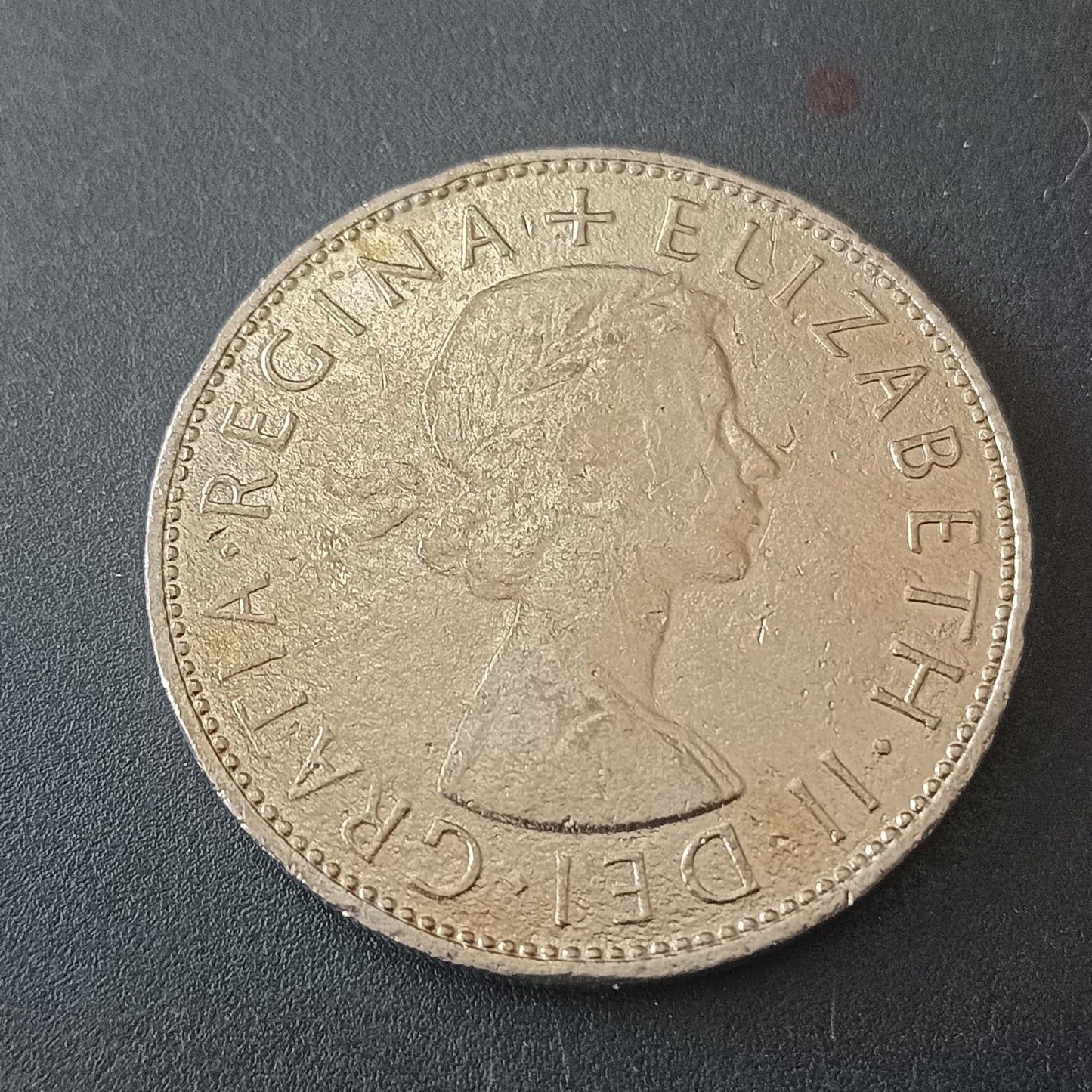 1/2 Crown 1967 Elizabeth II - United Kingdom (Ref: AUC1715)