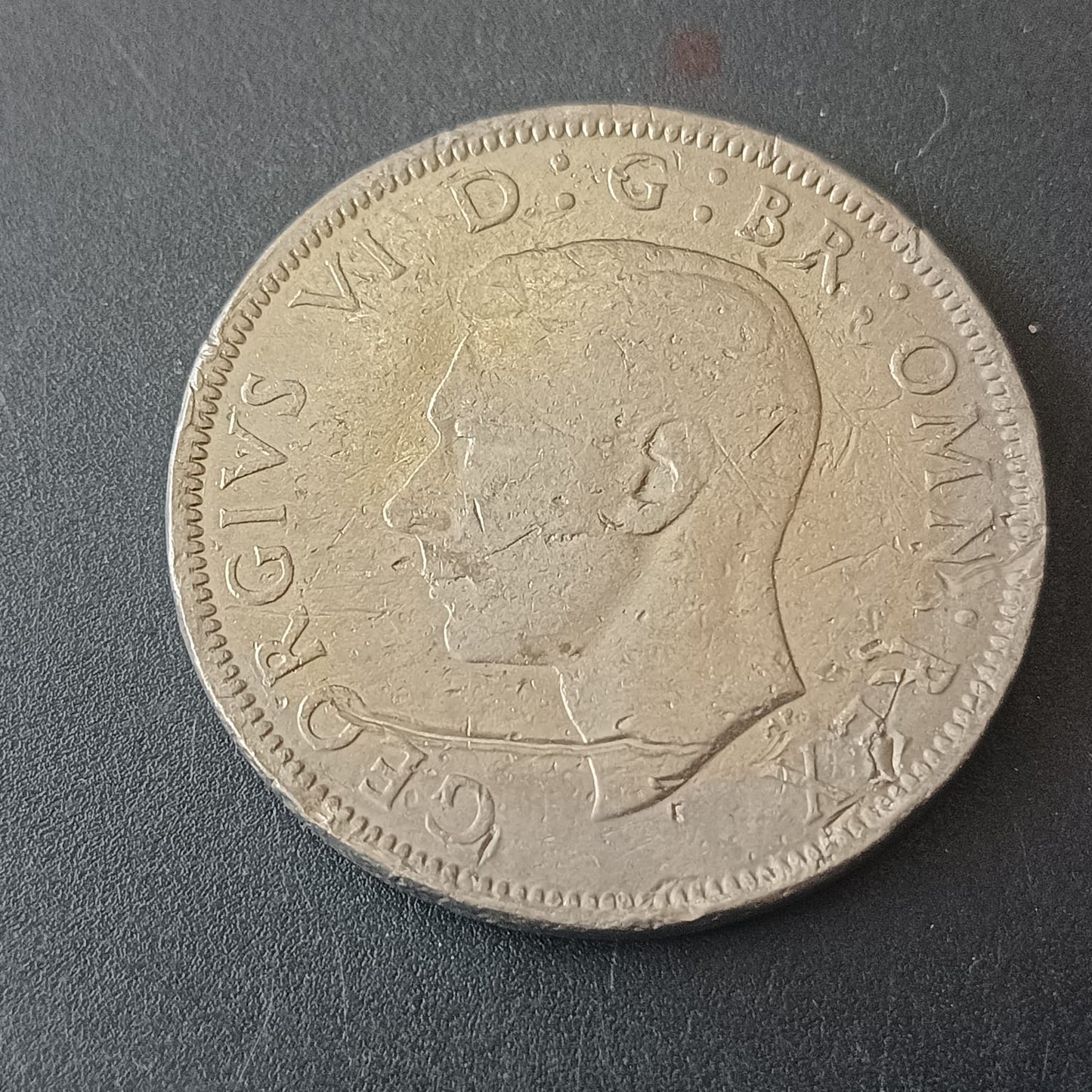 1/2 Crown 1948 George V( - United Kingdom (Ref:AUC1716)