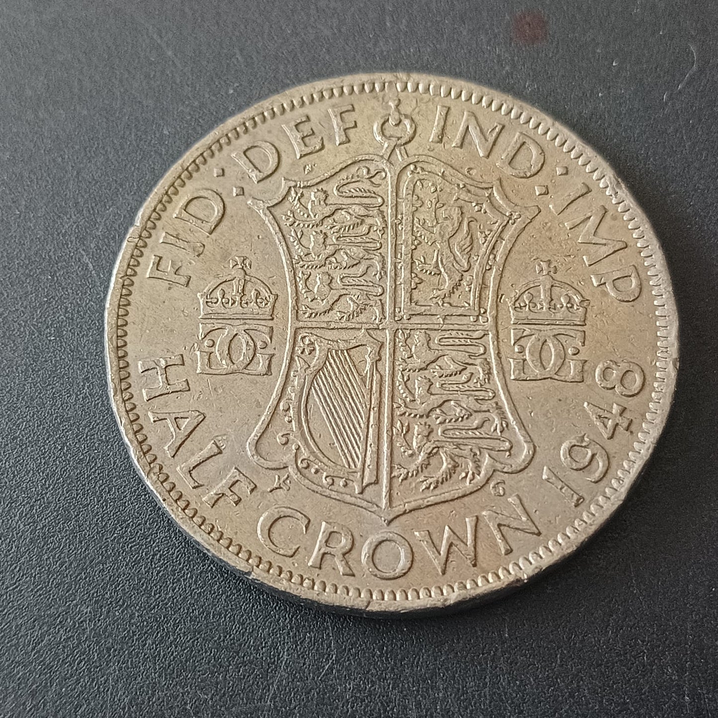 1/2 Crown 1948 George V( - United Kingdom (Ref:AUC1716)