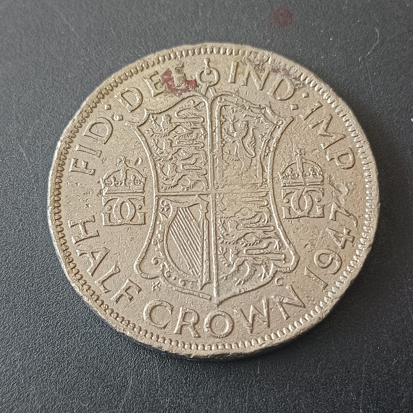 1/2 Crown 1947 George VI - United Kingdom (Ref: AUC1717)