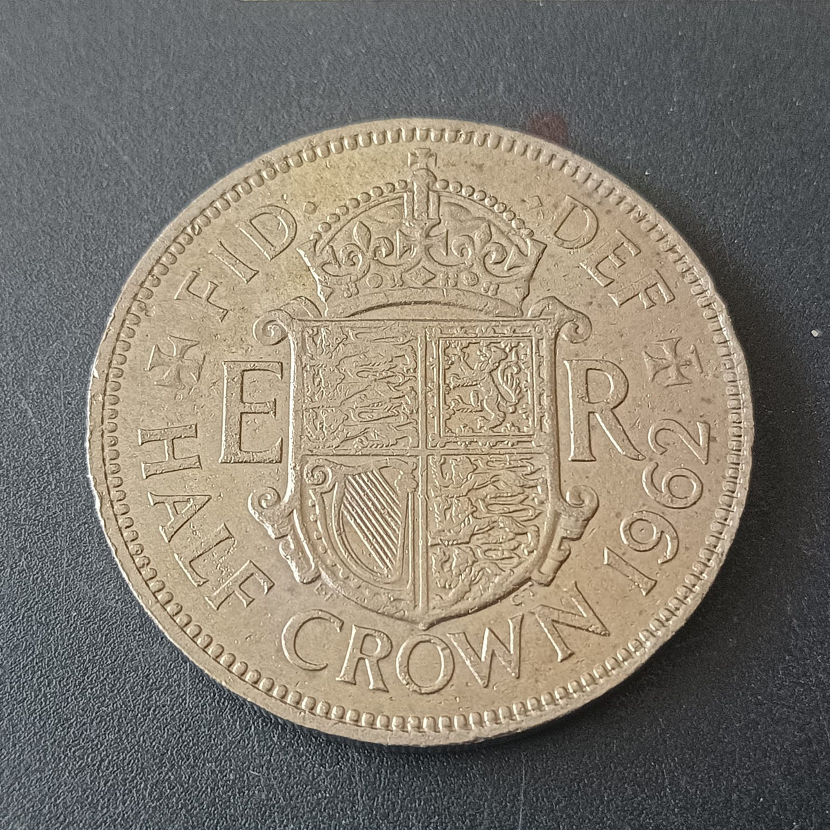 1/2 Crown 1962 Elizabeth II - United Kingdom (Ref: AUC1719)