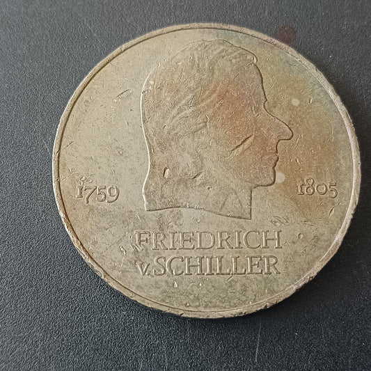 20 Mark 1972 - Friedrich von Schiller- Germany (Ref: AUC1722)