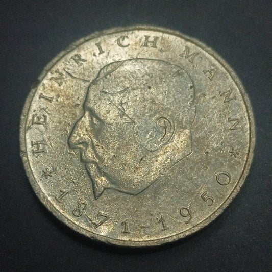 20 Mark 1971 (100th Anniversary - Birth of Heinrich Mann) - Germany (Ref: AUC1737)