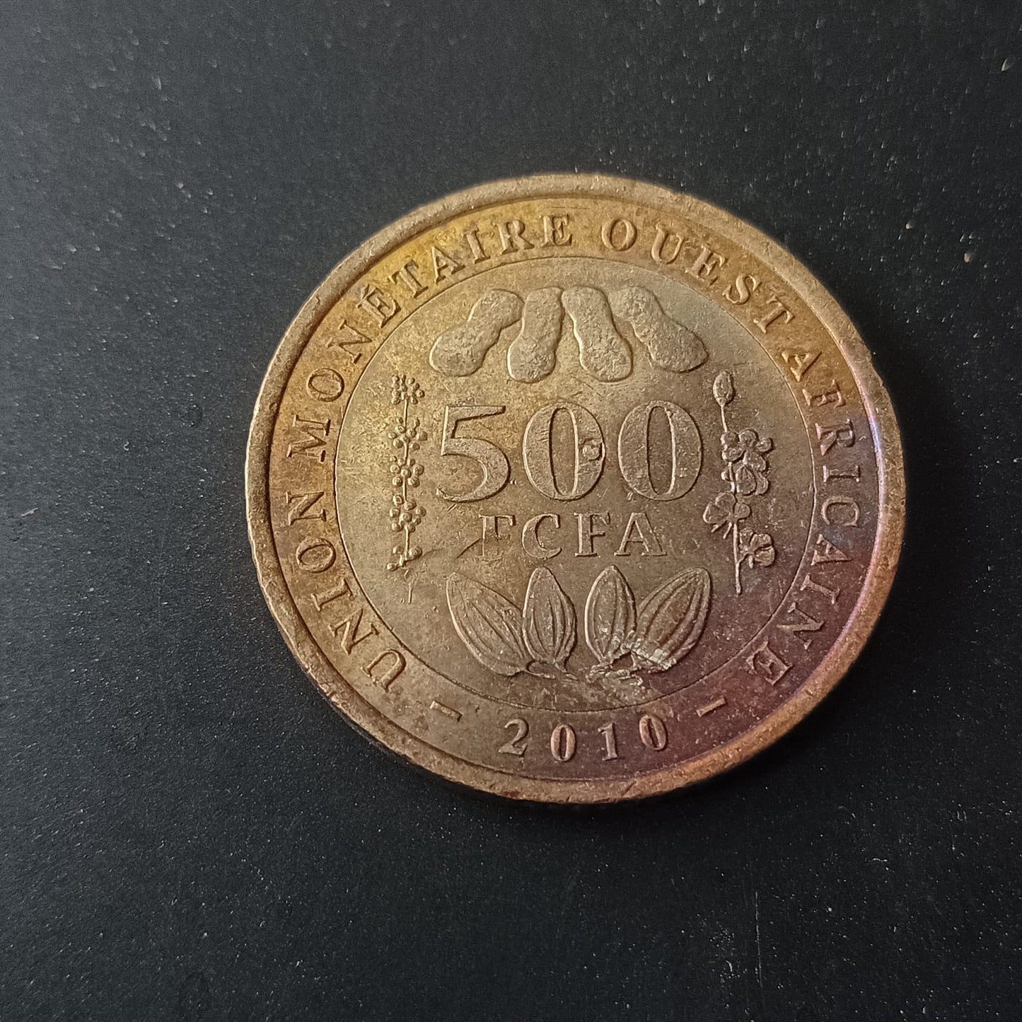 500 Francs CFA 2010 - Western African States (Ref: AUC1796)