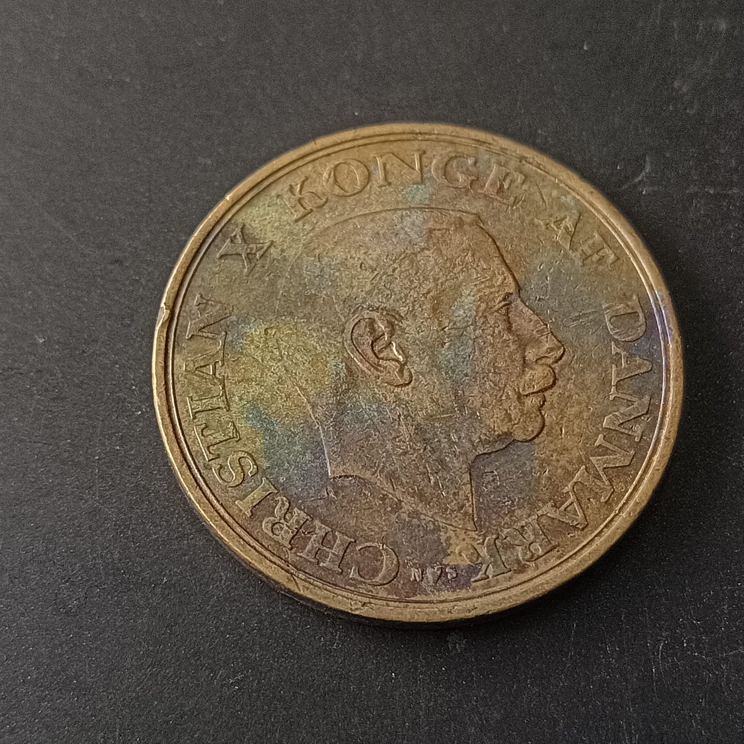 1 Krone 1942 Christian X - Denmark (Ref: AUC1799)