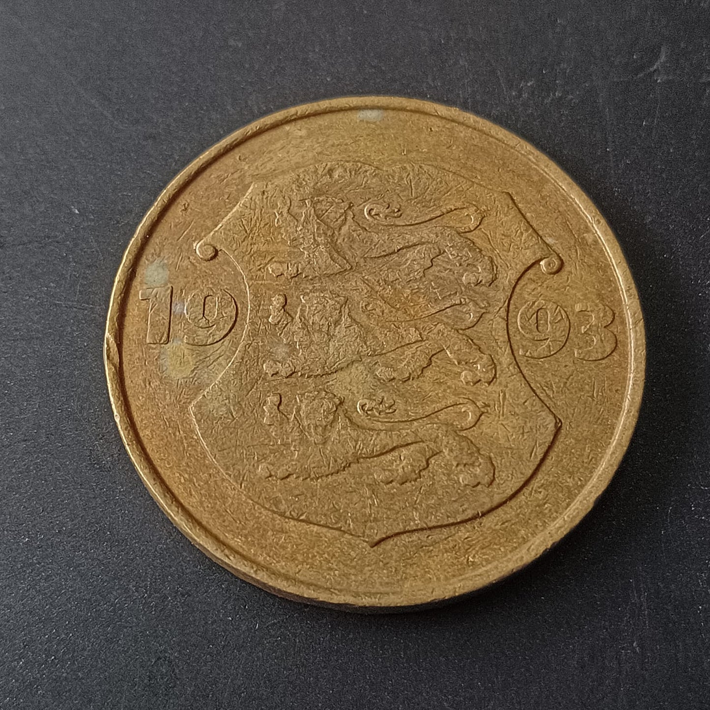 5 Krooni 1993 (75th Anniversary of Declaration of Independence) - Estonia (Ref: AUC1800)