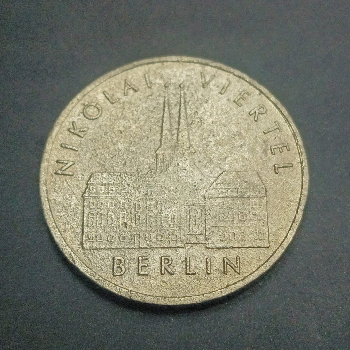 5 Mark 1987 (750 years of Berlin - Nikolaiviertel) - Germany (Ref: AUC1811)