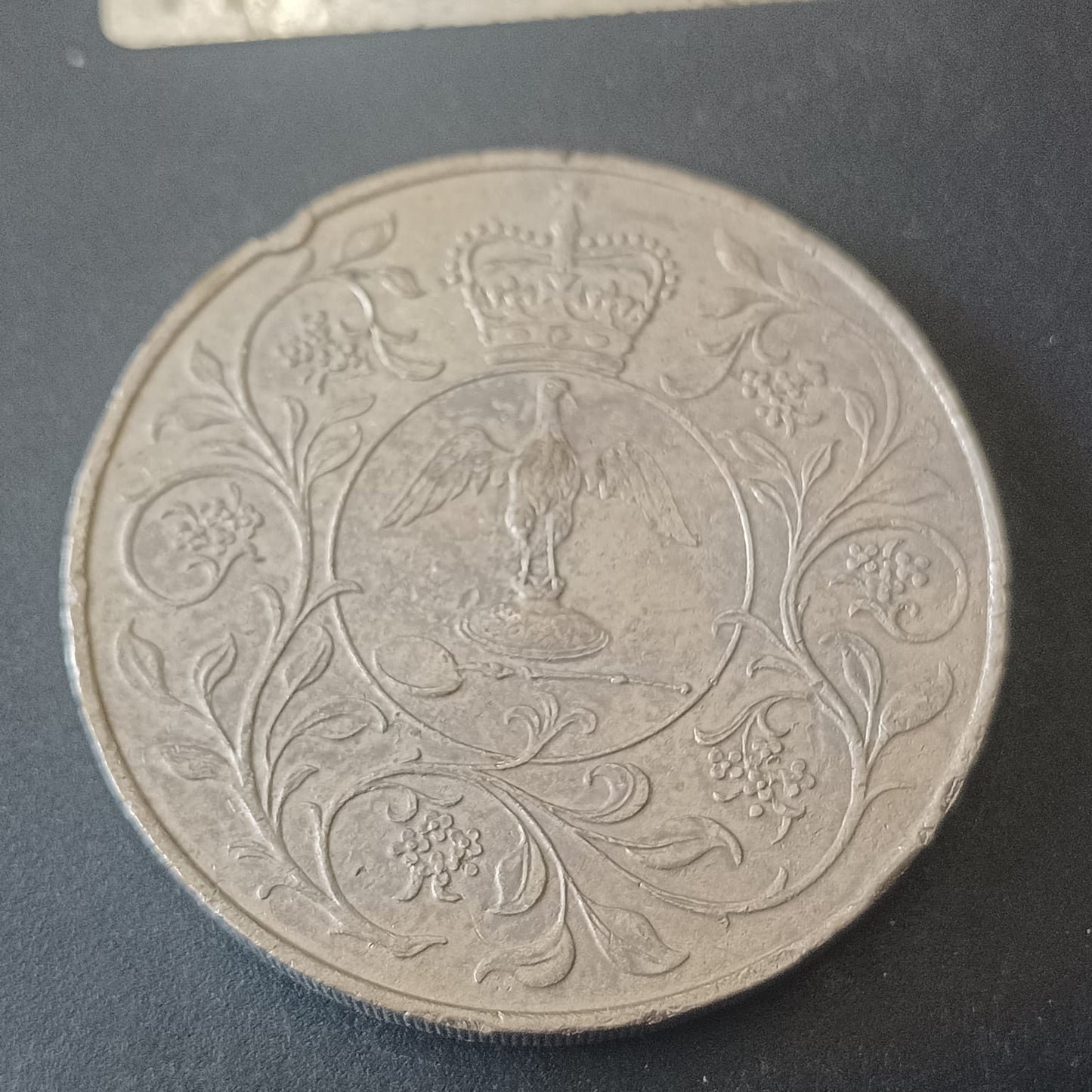 25 New Pence  1977- Elizabeth II Silver Jubilee - United Kingdom (Ref: AUC1841)
