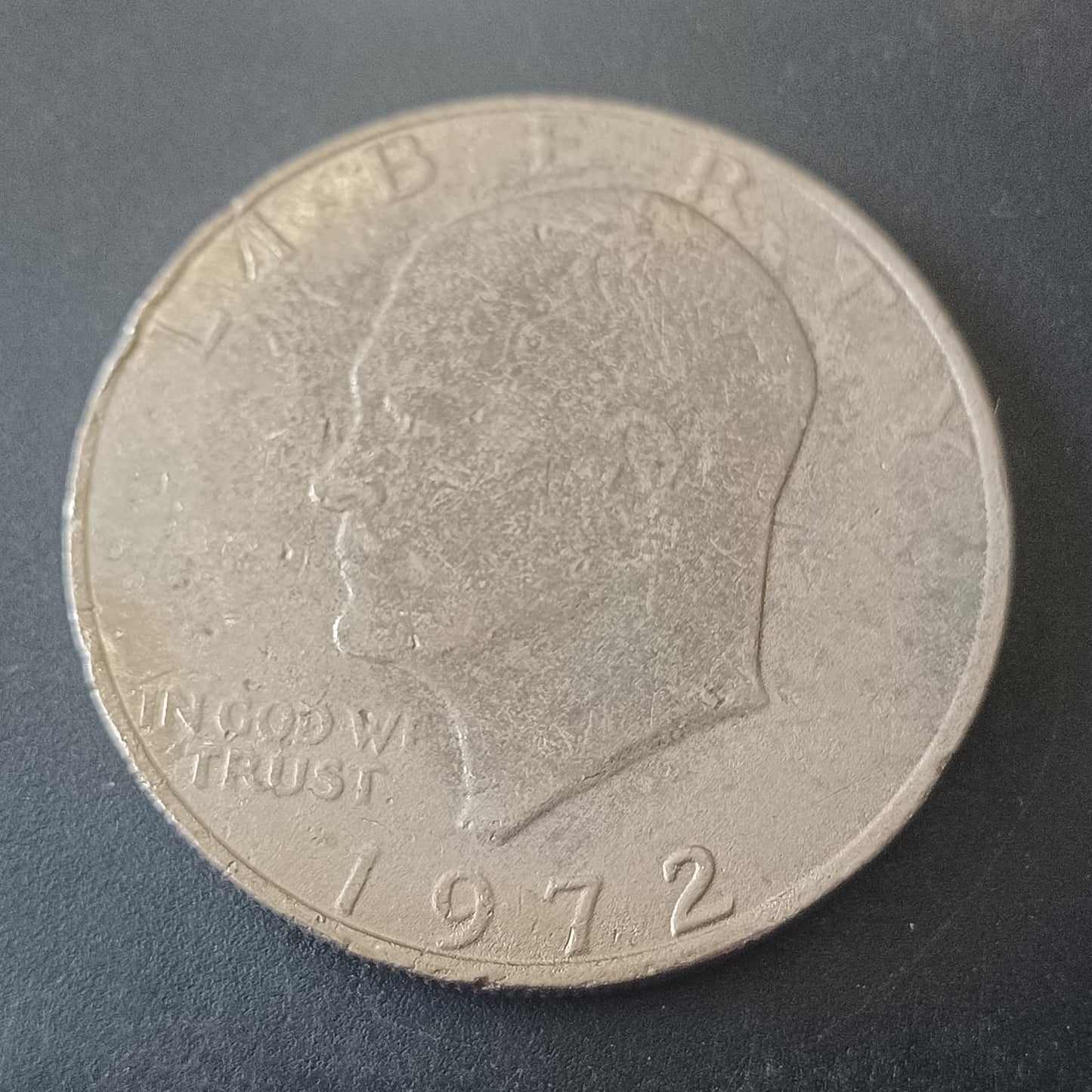 1 Dollar "Eisenhower Dollar" 1972 - U.S.A (Ref: AUC1842)