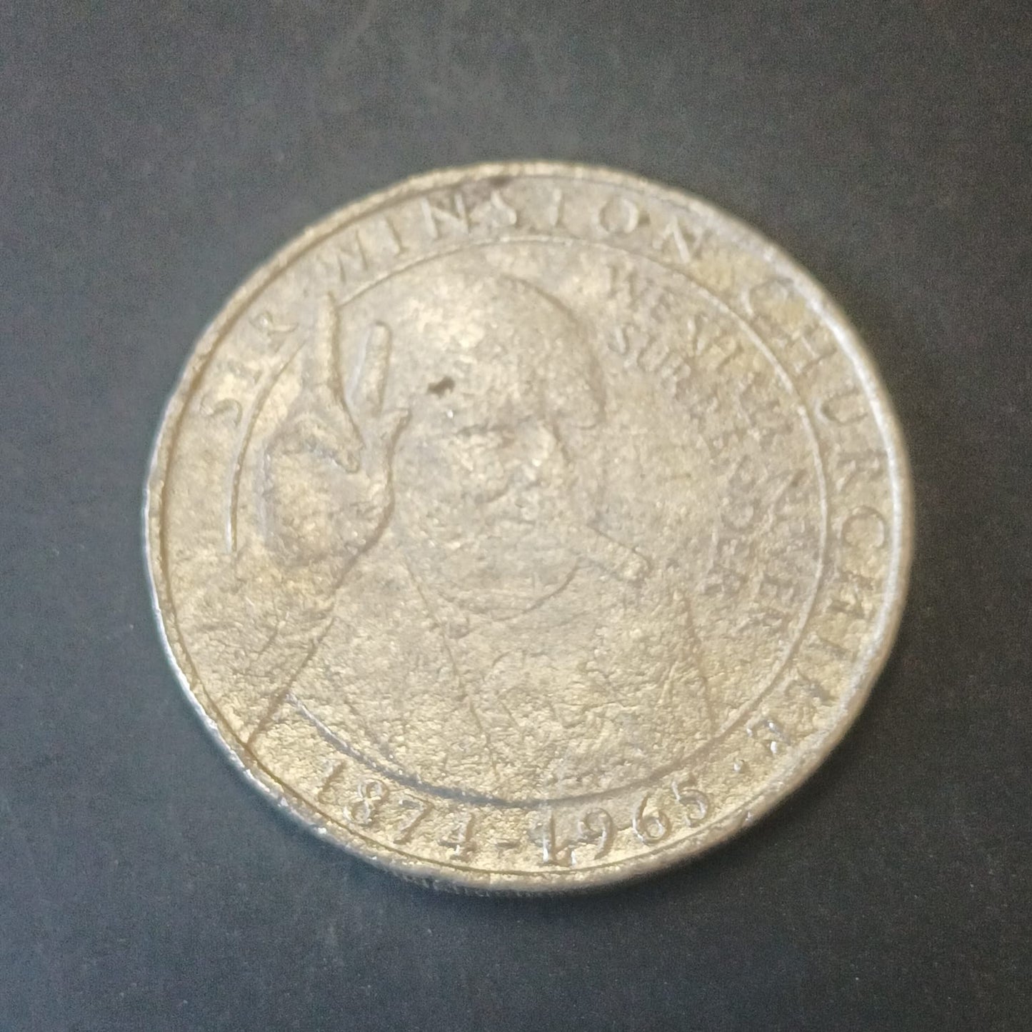 1/2 Crown 2020 - Elizabeth II (Winston Churchill) - United Kingdom (Ref: AUC1859)