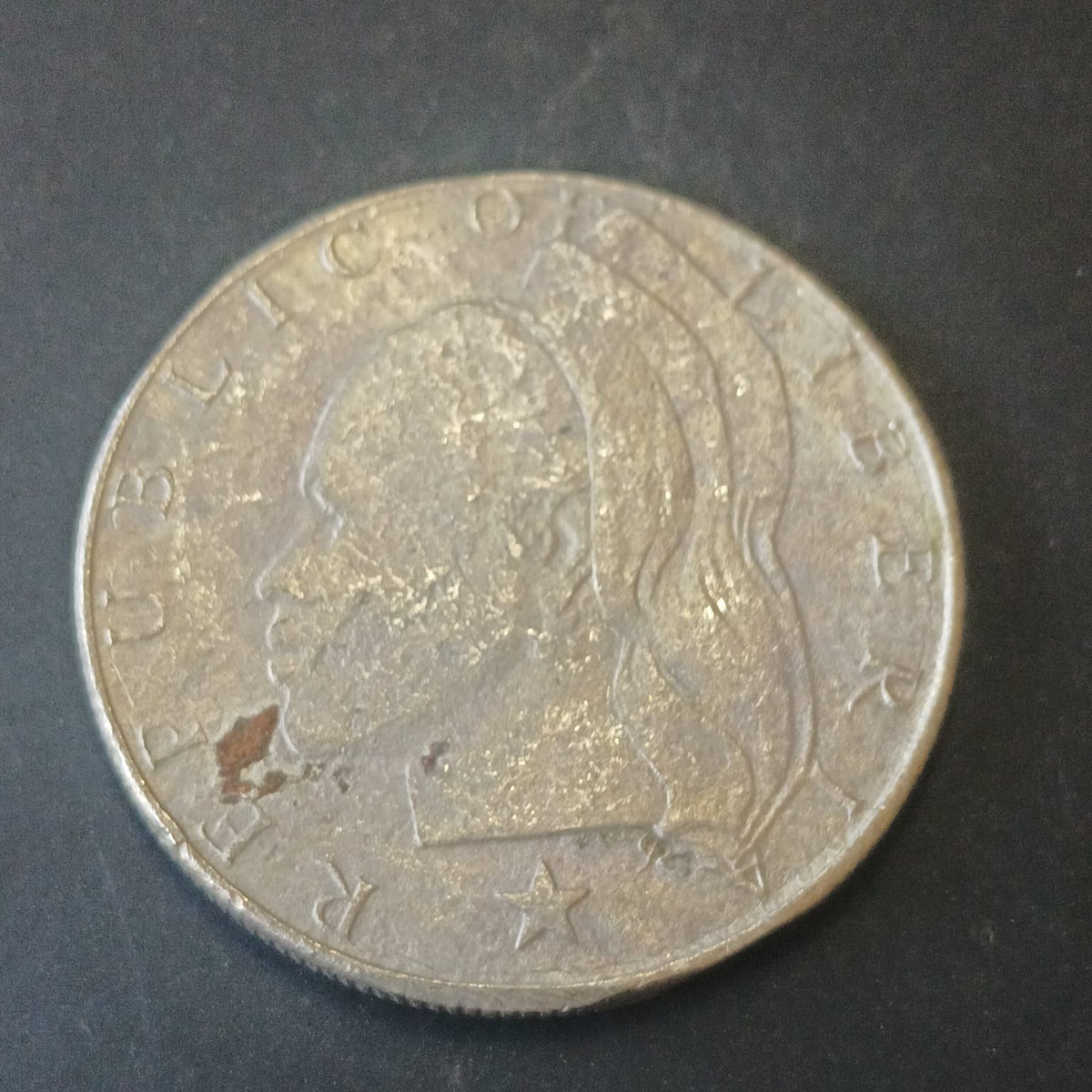 1 Dollar 1968 - Liberia (Ref: AUC1862)