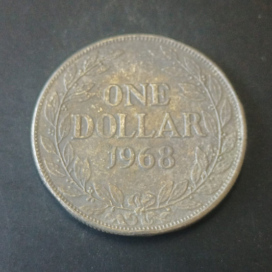 1 Dollar 1968 - Liberia (Ref: AUC1862)