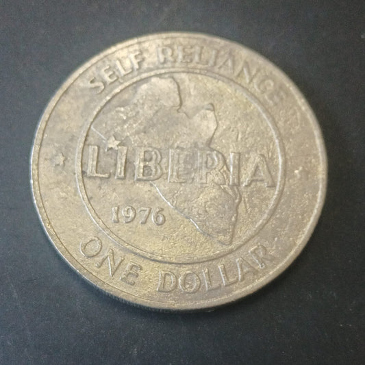 1 Dollar 1976 - Liberia (Ref: AUC1864)
