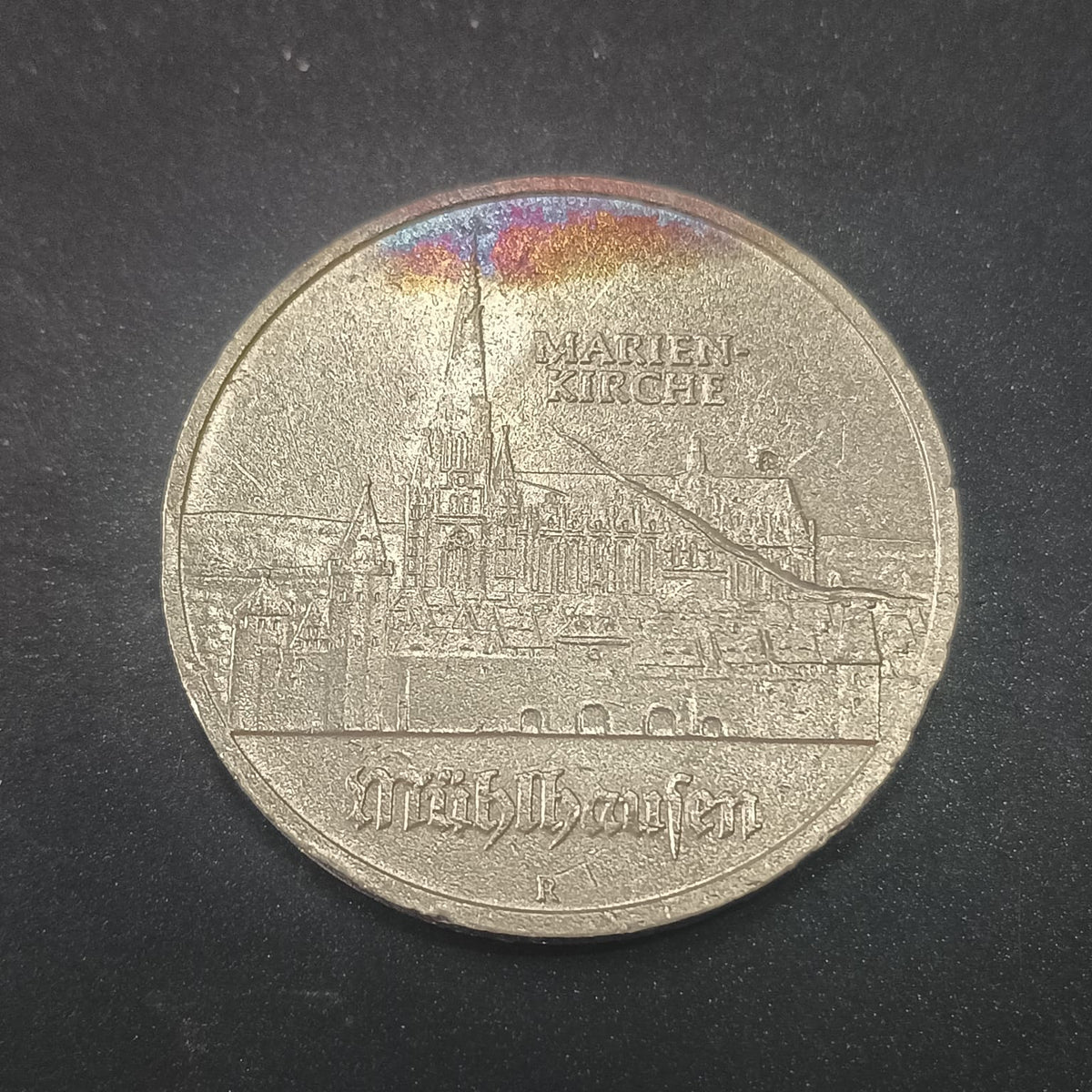 5 Mark 1989 - Marienkirche - Germany (Ref: AUC1936)