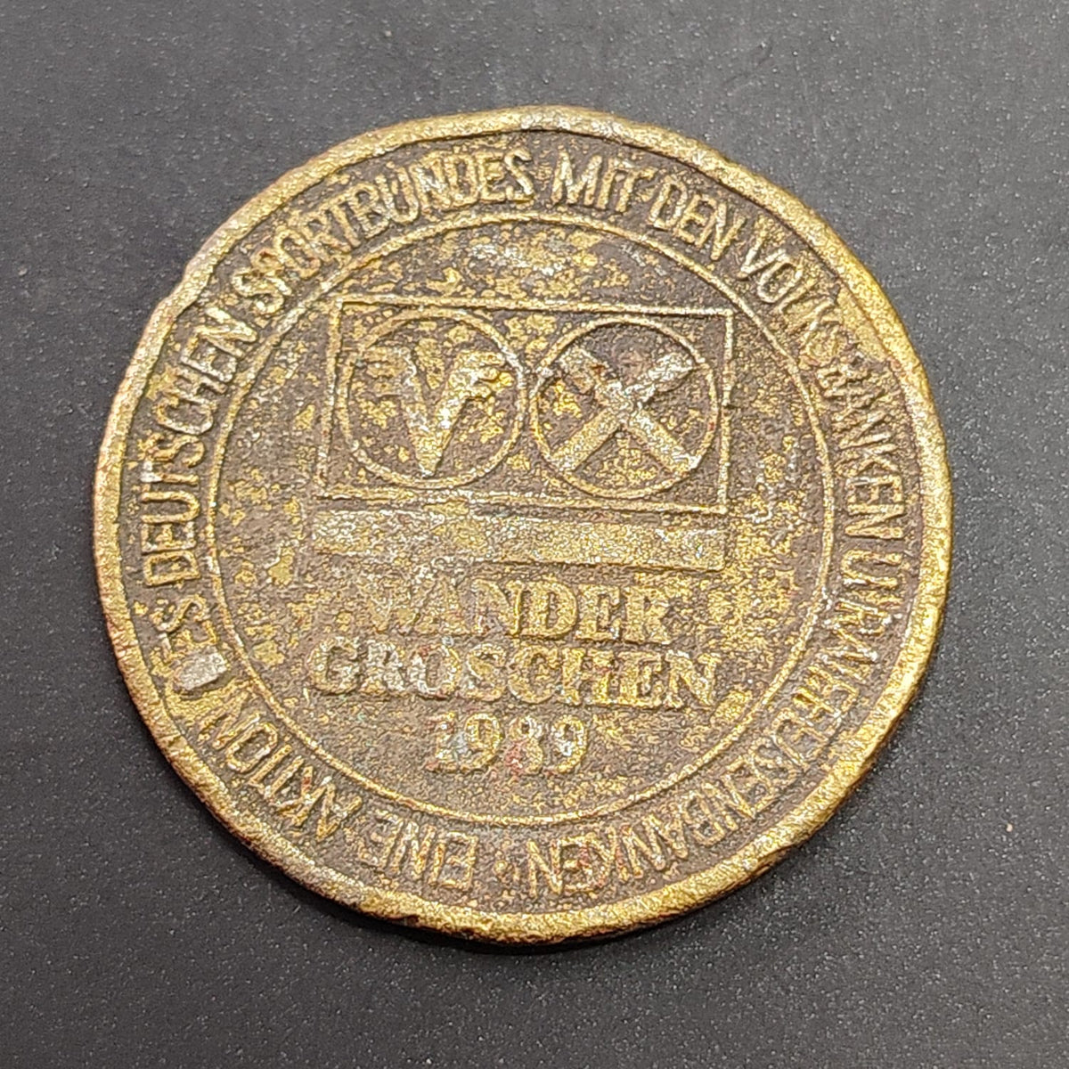 Germany Wandergroschen Commemorative Token (AUC1988)